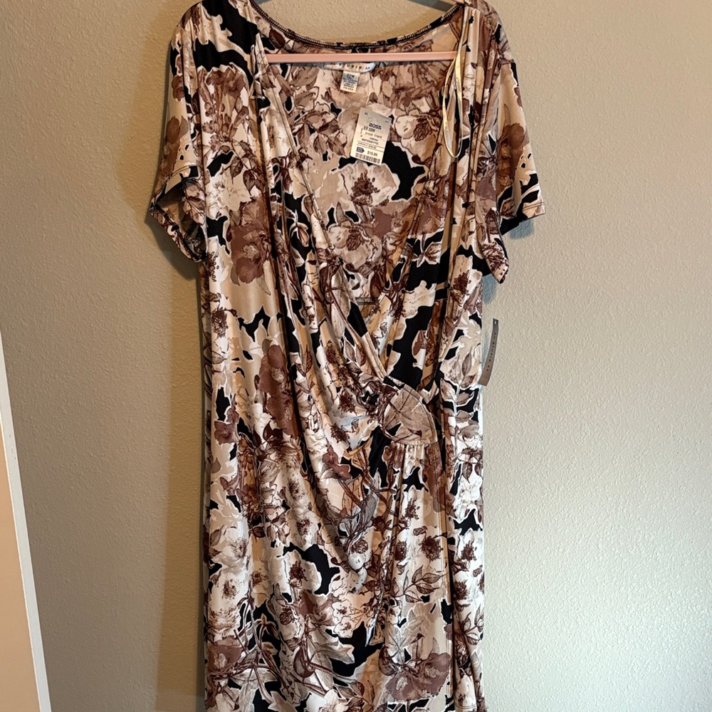 Floral Wrap Dress